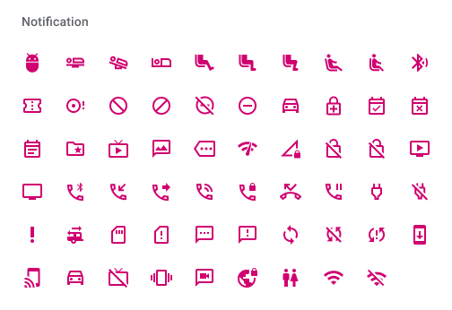 Icons — Notification
