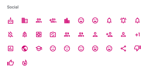 Icons — Social