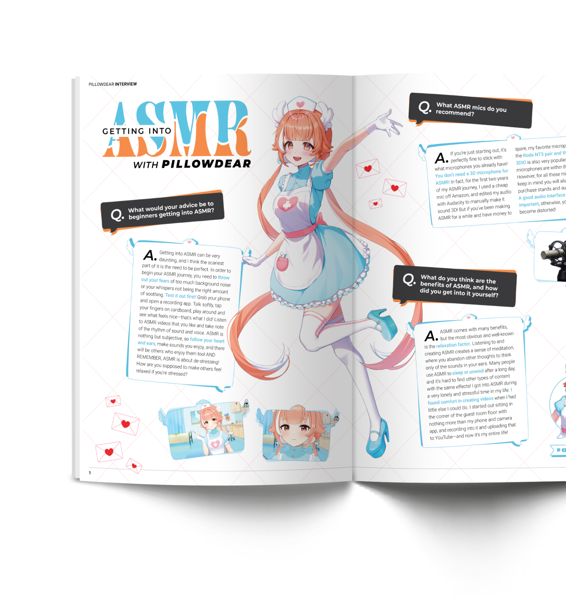 acapella spread – pillowdear – close-up crop