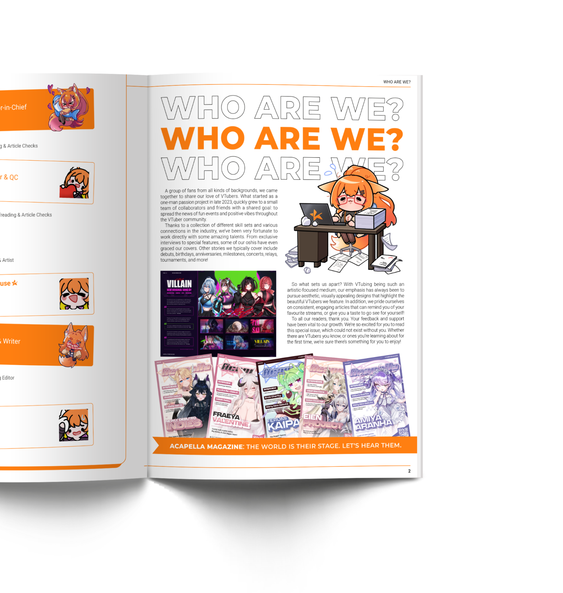 acapella spread – who are we – close-up crop